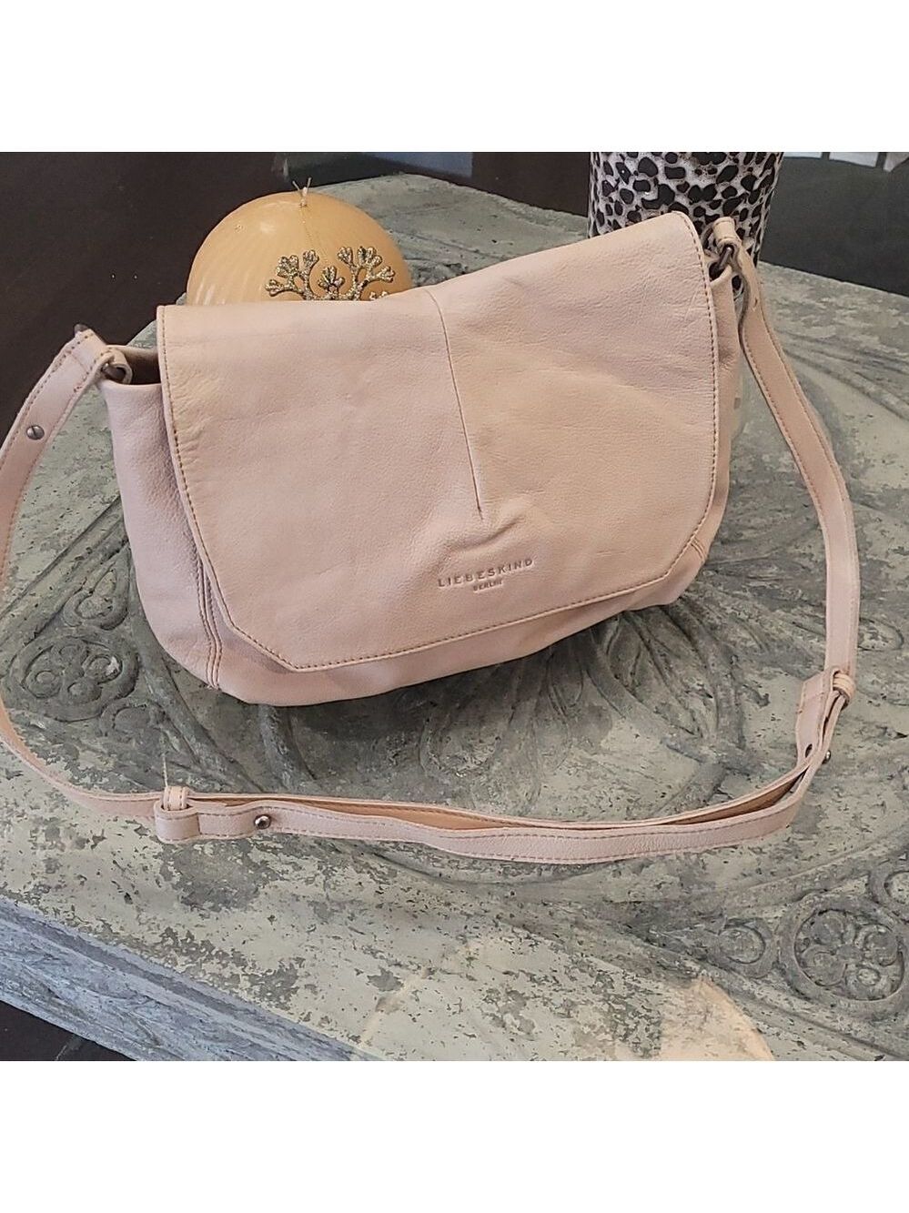 Liebeskind Berlin Leather Crossbody Purse Bag